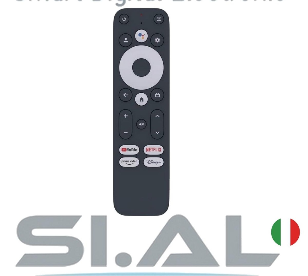 Stick Android tv 4K HDMI certificato google con wi-fi bluetooth internet Streaming modello SRT41 