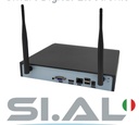 NVR Wi-Fi con 4 telecamere 3 MPX e hard disk 1tb senza fili