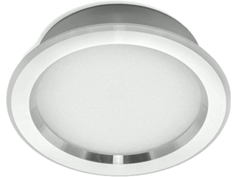 Faretto a led incasso slim 3 watt 4000K per mobili mensole, sotto cappa cucina e mobiletti bagno. Foro Diametro 60mm