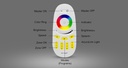 Radiocomando 2.4GHZ per controller strip LED - 4 zone