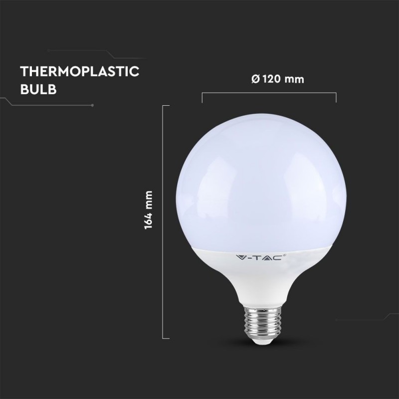 Lampadina LED Chip Samsung E27 18W G120 4000K