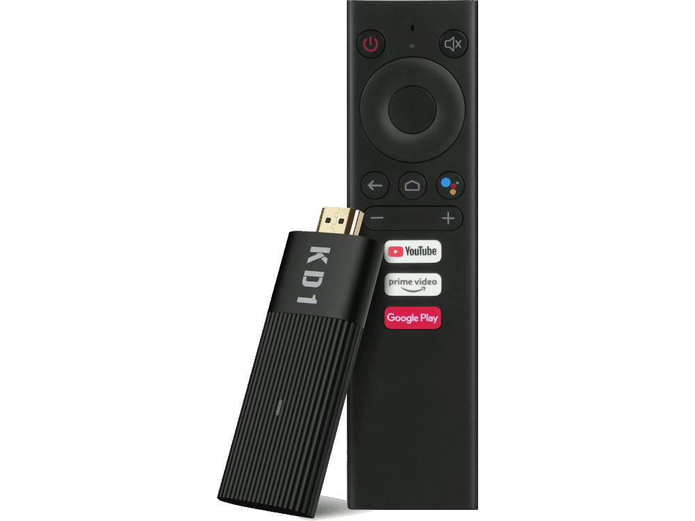 Android TV box 4K dongle Stick MECOOL KD1 HDMI - WiFi - Bluetooth - internet Streaming 4K - IPTV -Certificato Google