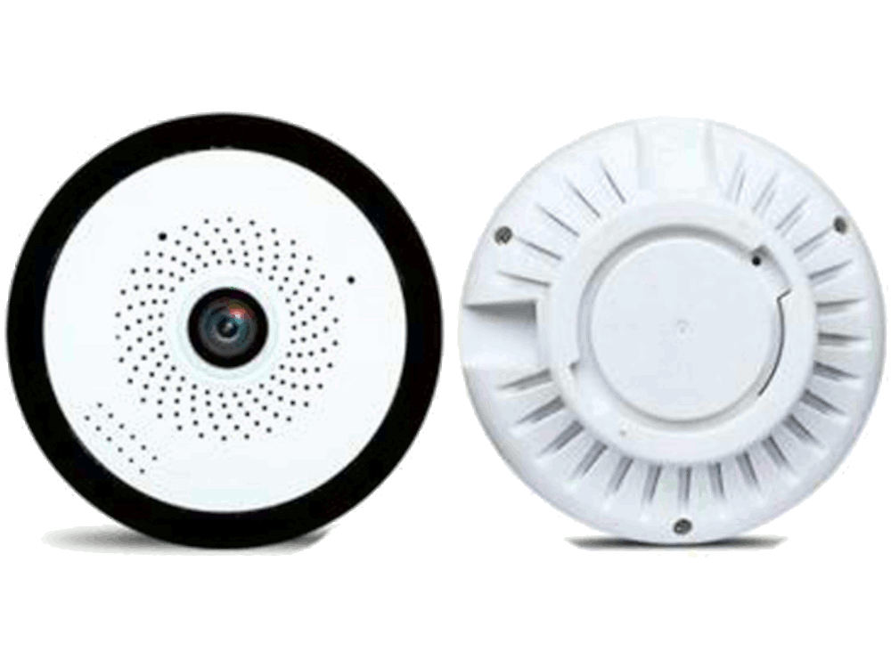 Telecamere WiFi - Audio/Video - Visione 360° Risoluzione 3MPX - IR 5m. - Slot per TF Card - OnVif