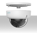 Telecamera IP mini dome 4 megapixel da esterno PoE con ottica fissa da 2.8 mm antivandalo IK10 Uniarch