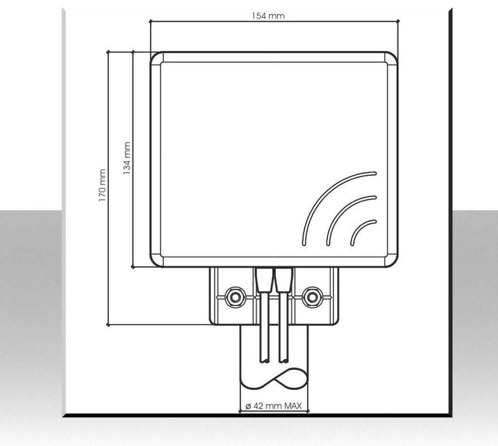 Antenna 4G direttiva internet MiMo per router modem LTE