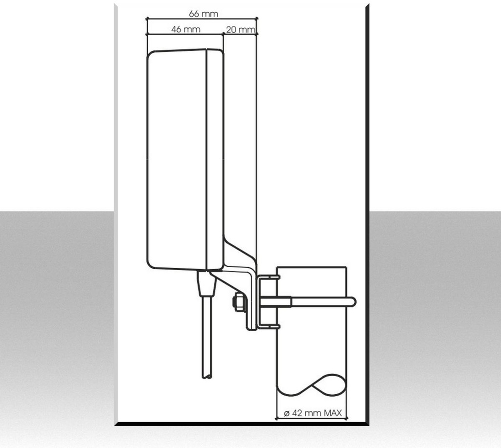 Antenna 4G direttiva internet MiMo per router modem LTE