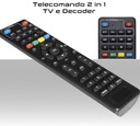 Decoder TV dvb t2 Full HD  Notonly con telecomando 2 in 1  controllo HDMI CEC anche  retro tv risoluzione video Full HD 