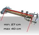 Distanziatore regolabile 27-40 cm serie pesante palo-palo