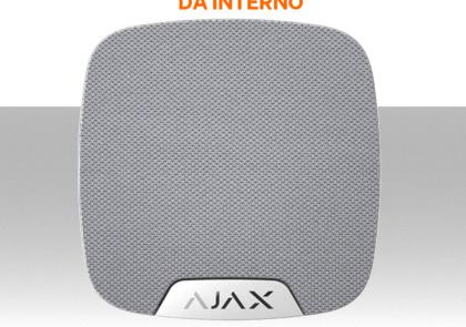 Sirena allarme wireless da interno senza fili Ajax HomeSiren