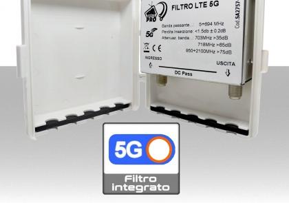 Filtro 5G da esterno per antenna blocca interferenze schermato alta attenuazione