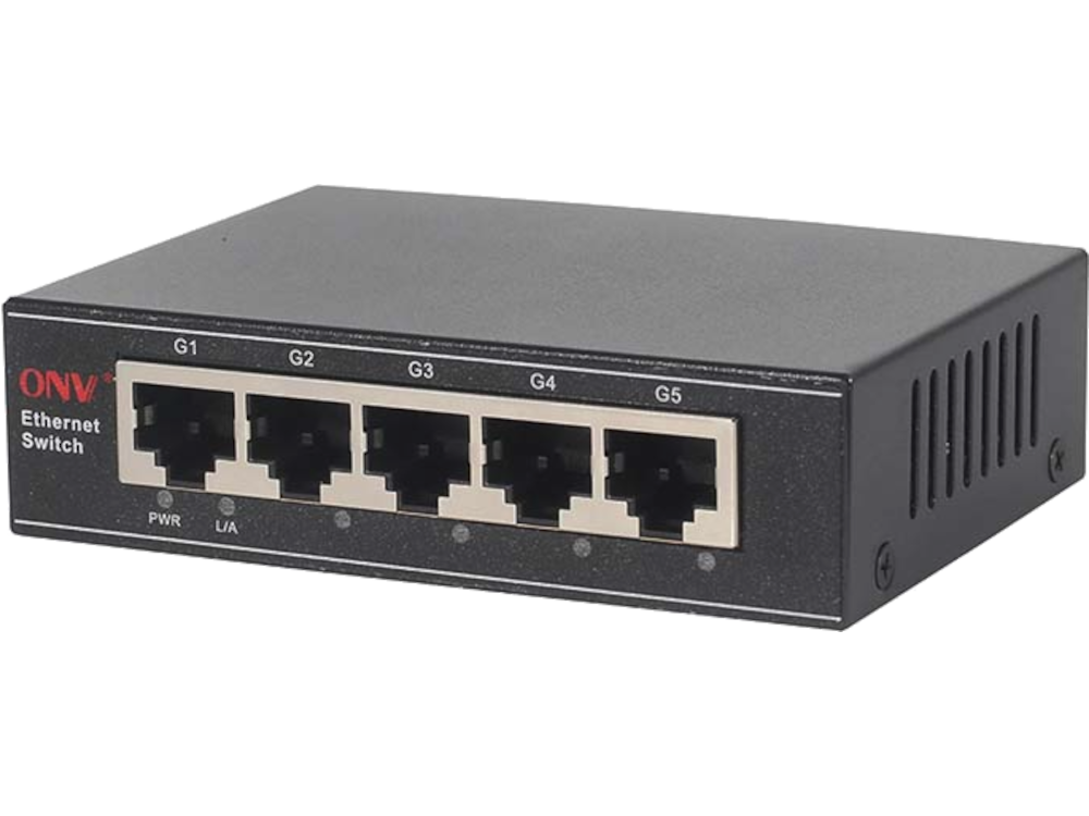 Switch 5 porte GIGABIT - ONV