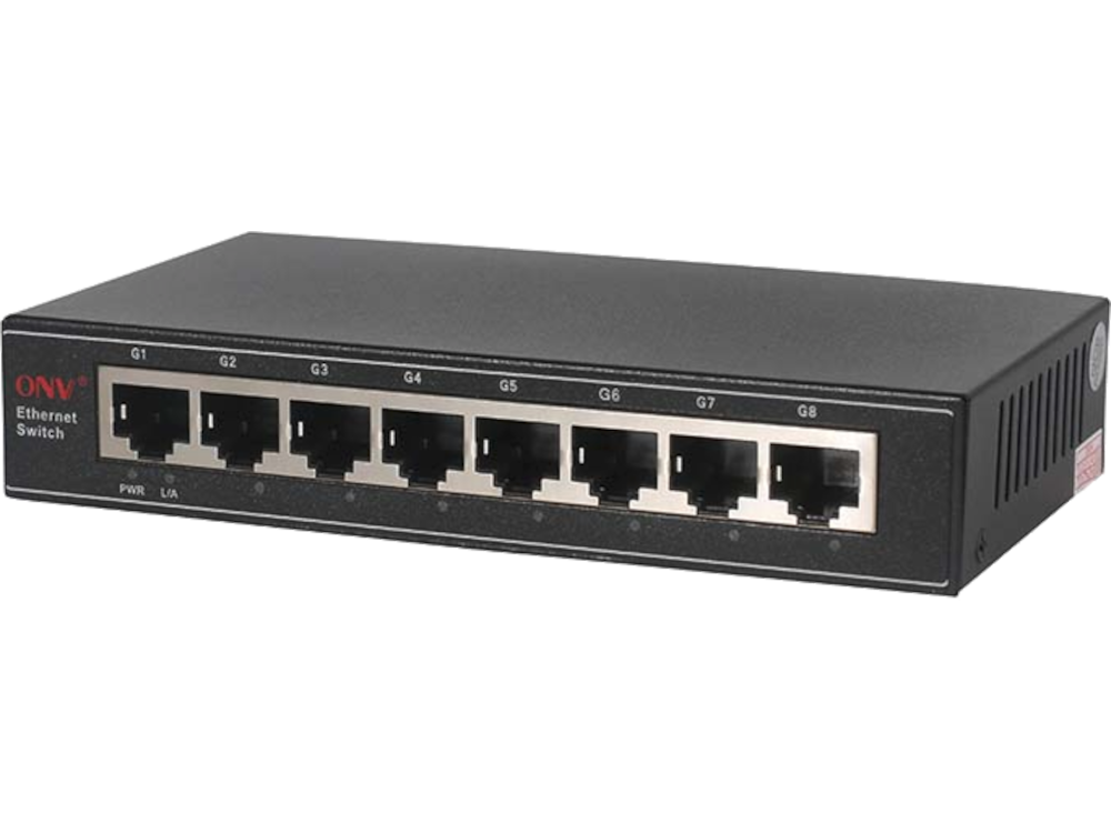 Switch 8 porte GIGABIT - ONV