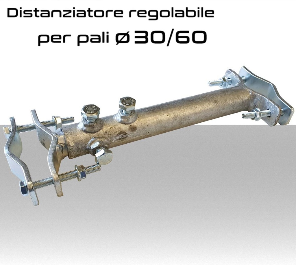 Distanziatore regolabile 27-40 cm serie pesante palo-palo