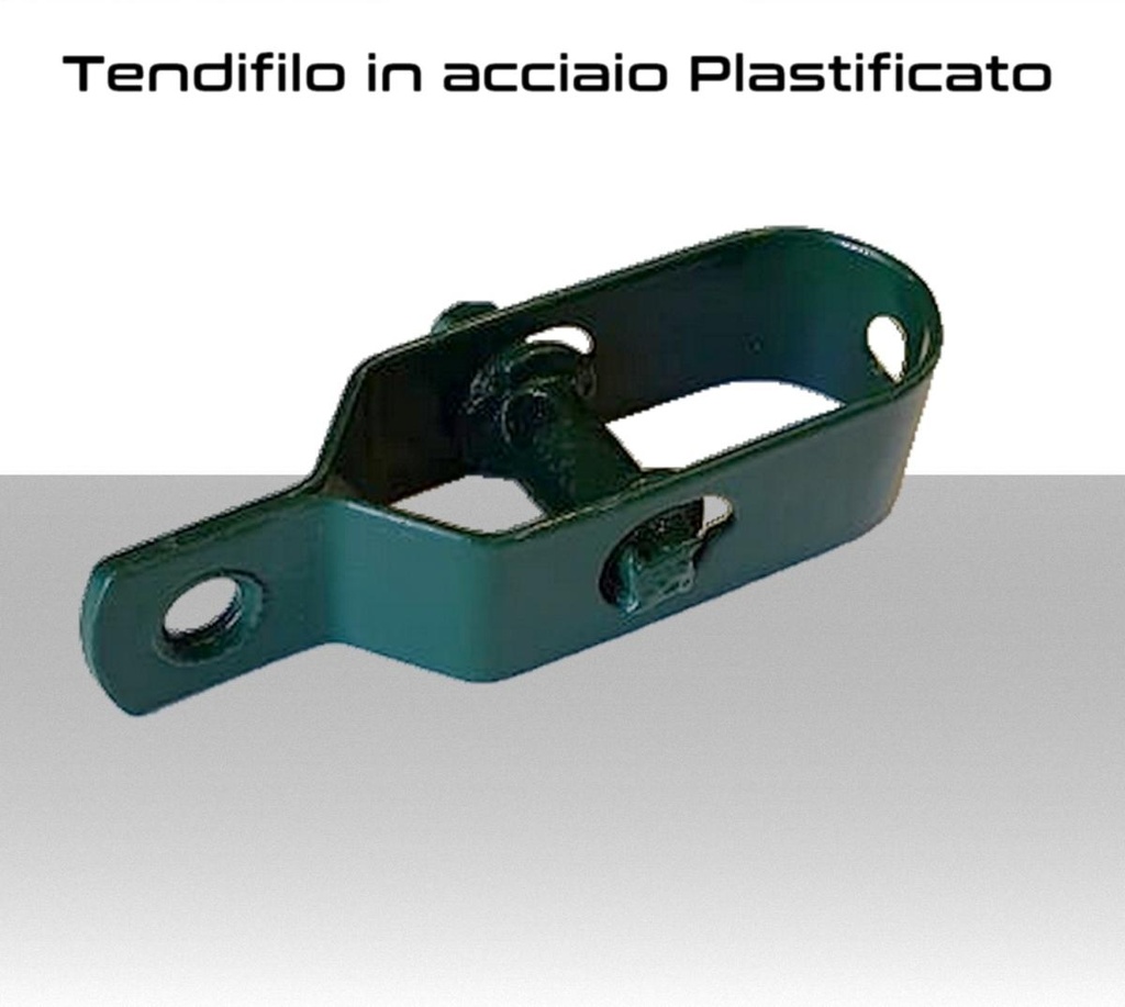 Tendifilo in acciaio Plastificato mm 90 Filo Max ø 4 mm