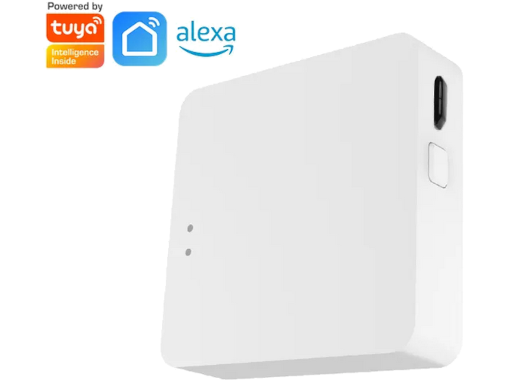 TUYA - Gateway ZigBee + Bluetooth compatibile Google e Alexa - Alimentazione 5V