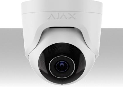 Telecamera IP Turret PoE 5MP Ottica 2.8 mm Ajax con IA