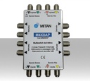 Multiswitch 8 uscite a 4 ingressi e 4  uscite passanti per distribuzione in cascata Mitan M4x8AP