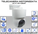 Telecamera motorizzata wifi da esterno full hd  senza fili con audio e rotazione Pan&Tilt 360°