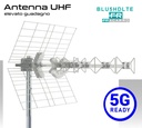 Antenna UHF Fracarro BLU5HD direttiva ad alto guadagno  con connettore F filtro 5G LTE