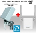 Router wifi con sim 4G internet e antenna esterna LTE Direttiva MiMo con 20 metri di cavo