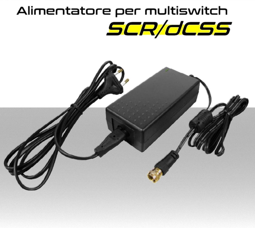 Alimentatore per multiswitch dCSS/scr 20V 3A per 16 derivate