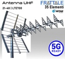 Antenna TV UHF 5G Ready FRATTALE Mitan 35 Elementi