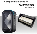 Campanello - Doorbell senza Fili wireless Impermeabile per esterno