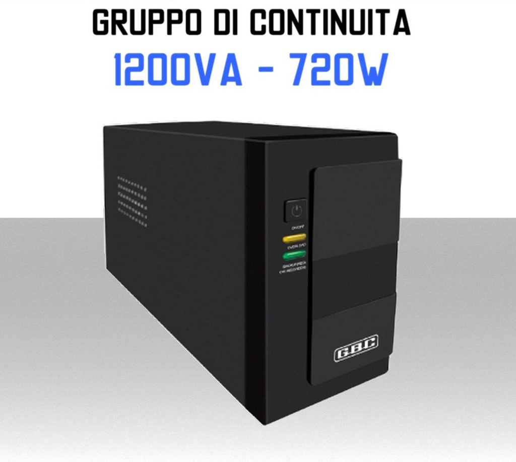 Gruppo di continuità UPS per PC-Monitor-Modem-TVCC-POS