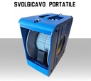 Sbobinatore portatile svolgicavo per cavo antenna TV Microtek