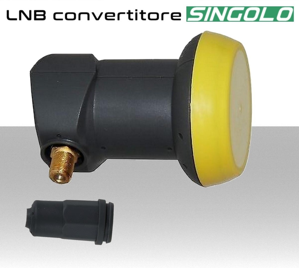 Lnb 1 uscita universale singola per parabola satellitare offset IDdigital LNB 119