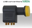 Lnb 4 uscite QUAD universale indipendenti per parabola satellitare offset IDdigital LNB 149