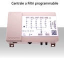 Centralina tv programmabile 5 ingressi VHF-UHF a filtri digitali 5G Ready Helman