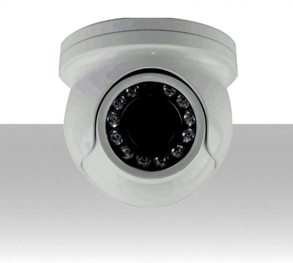 Mini Dome 1080P Sensore 1/3" CMOS 2.8mm IR 15M 4 IN 1 (TVI CVI AHD CVBS)