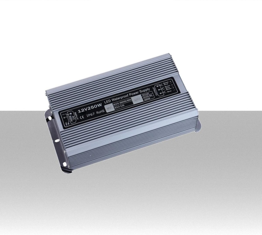 Alimentatore LED 12V 250W IP67