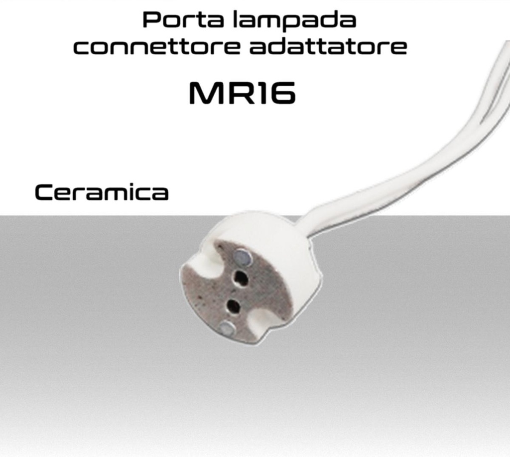 Portalampada adattatore per MR16