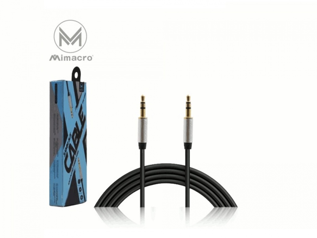 Cavo Audio Jack 3.5mm Maschio-Maschio: Prolunga 3 Metri, Nero