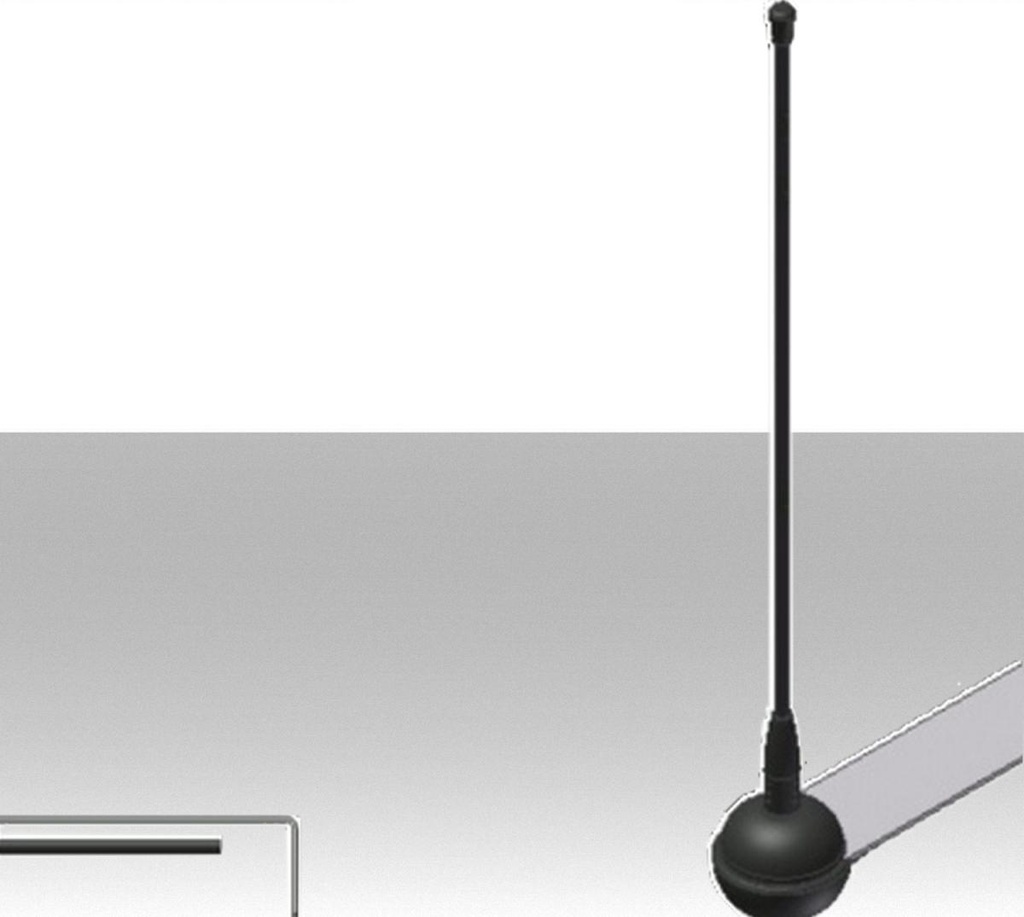 Antenna Stilo verticale 433.92MHz ad alto Q per riceventi apricancello.