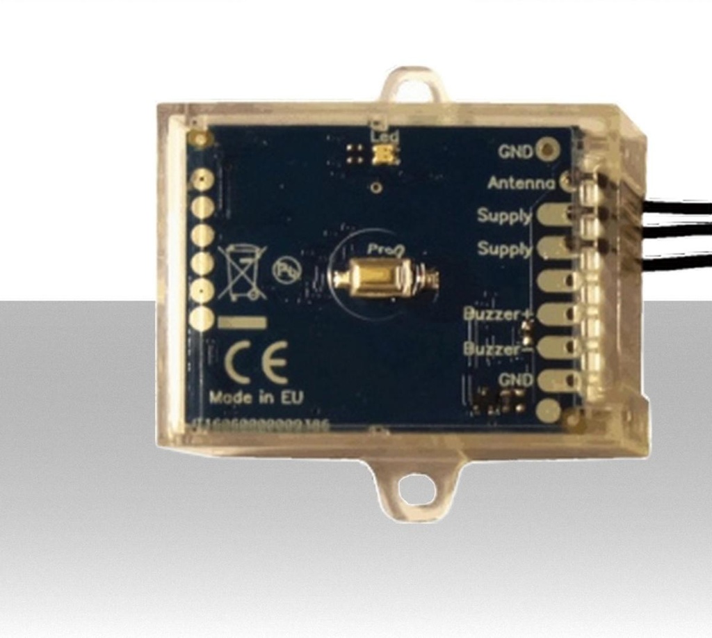 Apriporta micro a 315 - 433 - 868 MHz universale - Attiva qualsiasi elettroserratura a 12V alternati