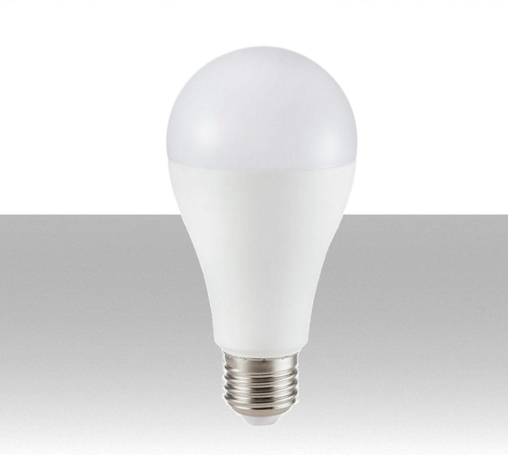 Lampadina LED Chip Samsung E27 15W A65 4000K - 1250 LUMEN