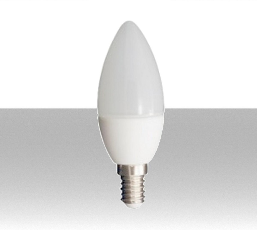 Lampadina LED Chip Samsung E14 5,5W Candela 4000K 470 lumen