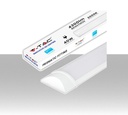 Plafoniera lineare LED Chip Samsung Prismatica 40W 120LM/W 120cm 3000K IP20