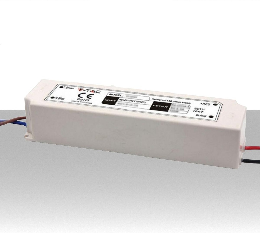 Alimentatore per LED 150W 12V 12,5A Colore Bianco IP67