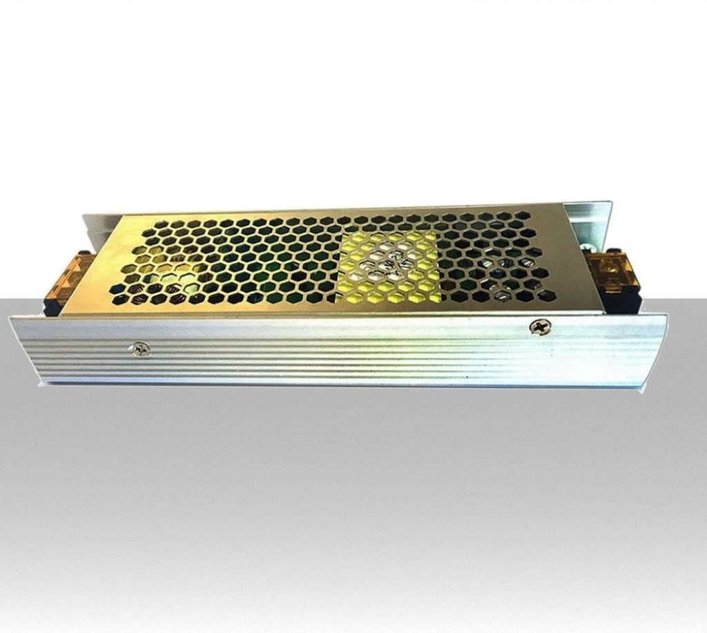Alimentatore per LED 24V scatolato da 150W IP20 per interno trasformatore universale
