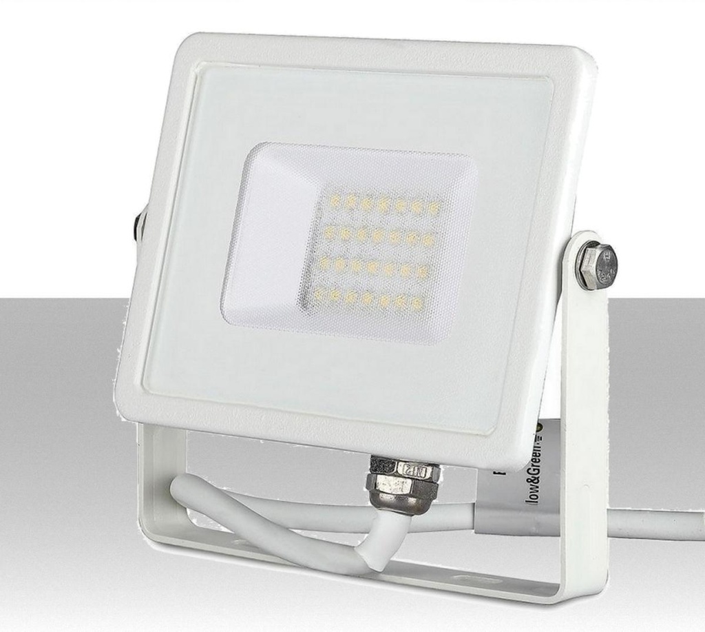 Faro LED SMD Chip Samsung 20W Colore Bianco 4000K IP65