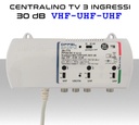 Centralino antenna TV da interno 3 ingressi BIII-UHF-UHF 30dB serie Offel 26-770