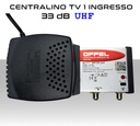 Centralino antenna TV da interno 1 ingresso UHF 33dB serie Offel 26-111