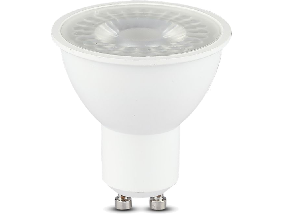 7.5W Gu10 Plastic Spotlight With Samsung Chip 3000K 110'D