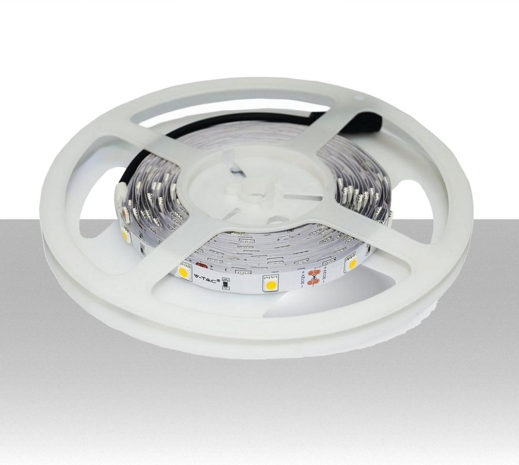 Striscia LED SMD3014 - 204 LEDs 4000K Non-waterproof LUMEN: 1700 - Rolla da 5 metri - Lumen:1700/m - nan