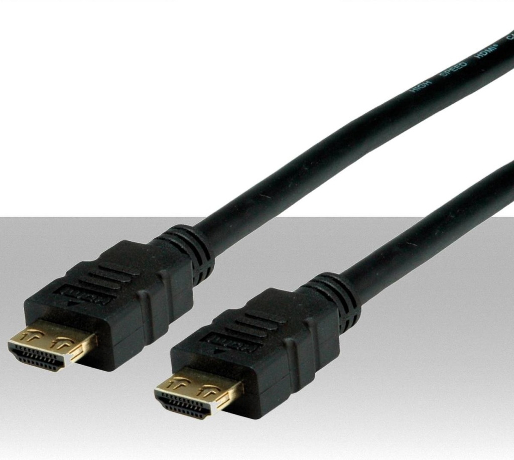 Cavo HDMI 19 poli m. - HDMI 19 poli m. PIN dorati cavo - V. 1.4 - 2 metri