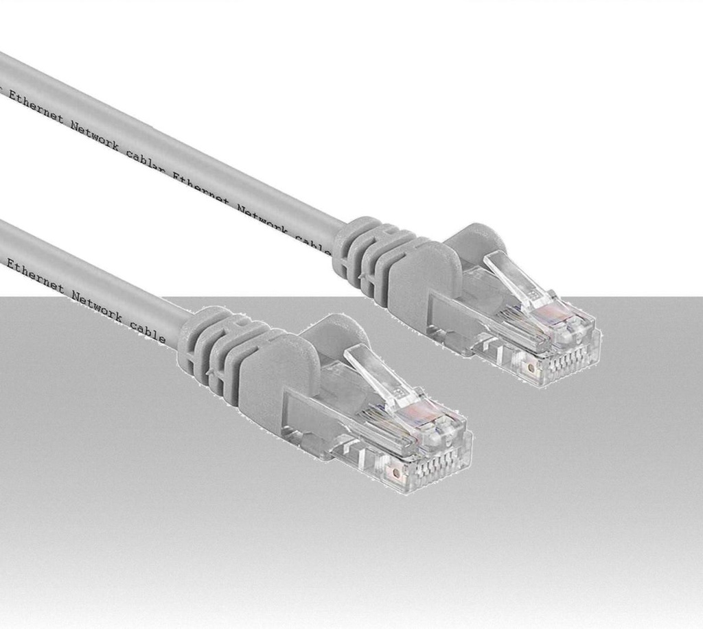 Cavo Patch ethernet cat.5E CCA - 0.5m - Grigio